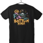 bottom rider skate and desroy tshirt black back print - Skate & Destroy T-Shirt – Embrace the Chaos