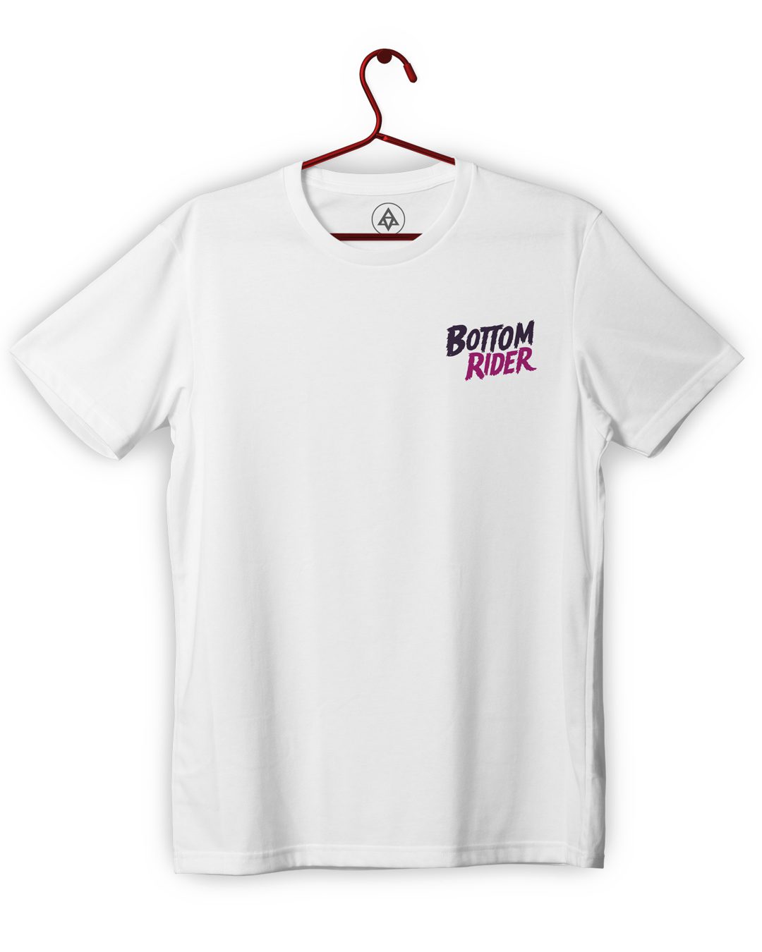 bottom rider Beyond the Norm tshirt black front print