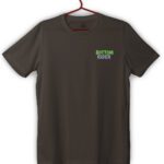 bottom rider Out of the Box tshirt brown front print