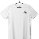 bottom rider break the rules tshirt white front print