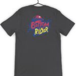 bottom rider urban grind tshirt grey back print