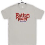 bottom rider wild and the unfiltered tshirt cream front print