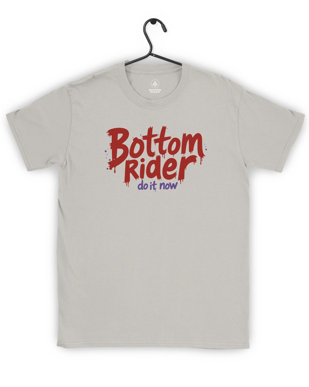 bottom rider wild and the unfiltered tshirt cream front print