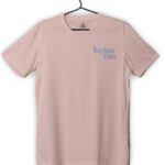 bottom unchated territory tshirt front pink print