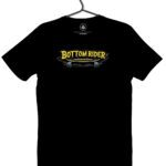 bottom rider Off the Leash black tshirt front print - Off the Leash T-Shirt
