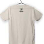 bottom rider tee logo urban sand back print - Bottom Rider Tee – Urban Sand Edition
