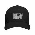 cap bottom rider black