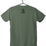 bottom rider drip emblem tshirt raw identity back military print - Drip Emblem T-Shirt | Raw Identity by Bottom Rider
