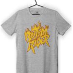 Born to Burn tshirt grey front print - Born to Burn T-Shirt