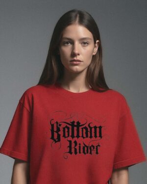 model Bottom Rider Inked Logo Tee