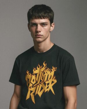 modelo Born to Burn T Shirt