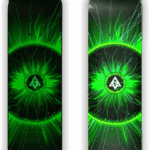 deck n33 glow in the dark on off